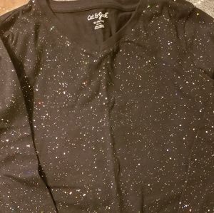 Black long sleeve shirt
